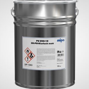 Mipa PU 850-10 15 kg 2K PU clear coat, matt