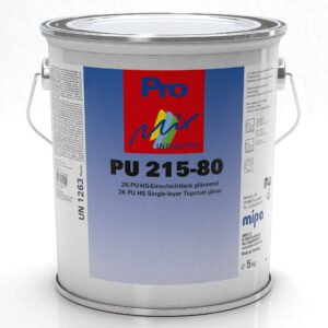 Mipa PU 215-80 net 2K-PU-HS single-coat gloss paint, various shades PG I