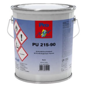 Pro Mix Industry PU 215-90 2K-PU-HS single-coat gloss paint basic pack. (Mipa)