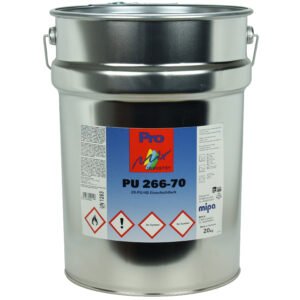 Pro Mix Industry PU 266-70 2K-PU-HS single-coat varnish, satin gloss, basic pack. 20 kg (Mipa)