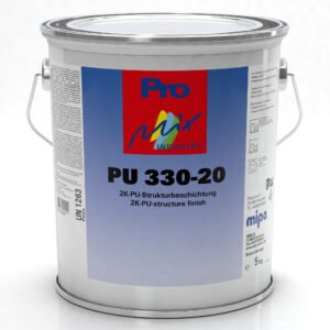 Pro Mix Industry PU 330-20 2K PU textured coating, matt, basic pack. 5 kg (Mipa)