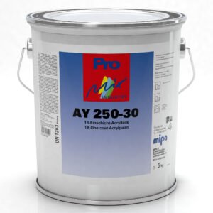Pro Mix Industry AY 250-30 1K single-coat acrylic paint, silk matt, basic pack. 5 kg (Mipa)
