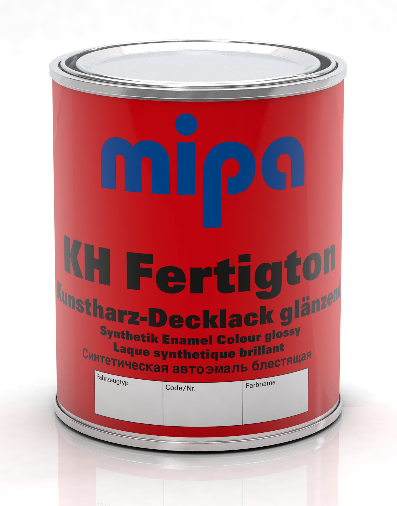 Mipa KH Basic Pack. Synthetic resin top coat glossy