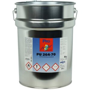 Pro Mix Industry PU 264-70 2K PU HS thick-film lacquer, satin gloss, basic pack. 20 kg (Mipa)