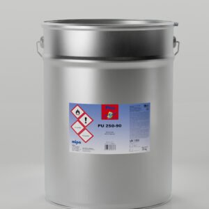 Mipa PU 250-90 net 2K PU gloss varnish, various colours, grade I