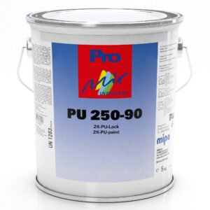 Mipa PU 250-90 net 2K PU gloss lacquer, various colours, size III