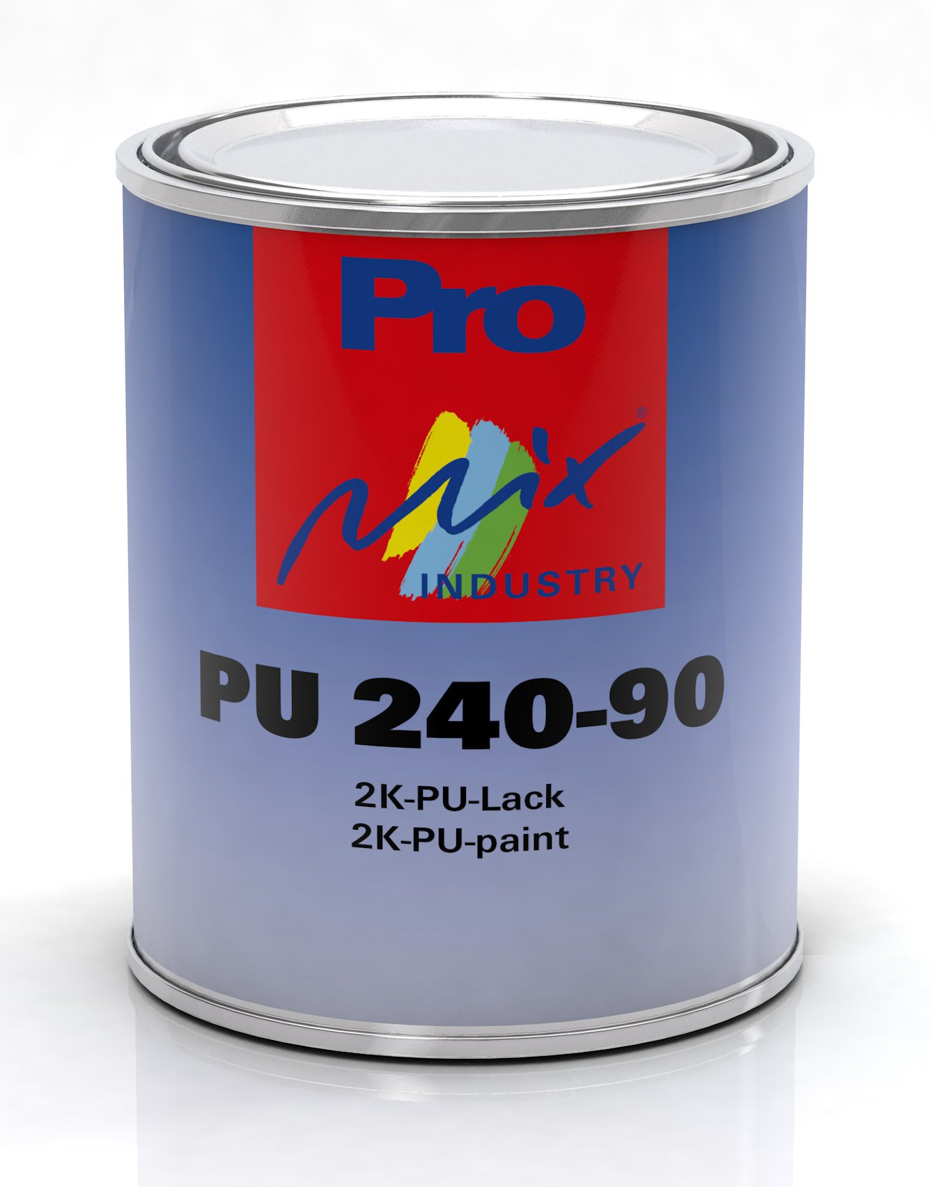 Mipa PU 240-90 net 2K PU gloss varnish, various colours, grade I