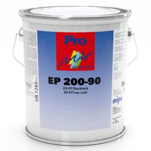 Mipa EP 200-90 net 2K-EP gloss top coat, special colour shade Gr. I