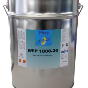 Mipa WEP 1000-20 net WBS 2K-EP primer filler various colours PG I