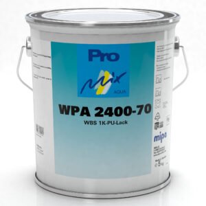 Pro Mix Aqua WPA 2400-70 WBS 1K PU lacquer, silk gloss, basic pack. 5 kg (Mipa)