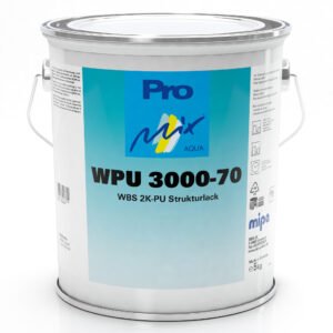 Pro Mix Aqua WPU 3000-70 WBS 2K PU textured paint, silk gloss, basic pack. 5 kg (Mipa)