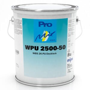 Pro Mix Aqua WPU 2500-50 WBS 2K-PU top coat semi-gloss base pack. 5 kg (Mipa)