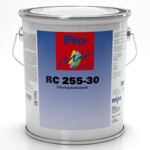 Mipa RC 255-30 5 kg net Chlorinated rubber paint, various colours, size I