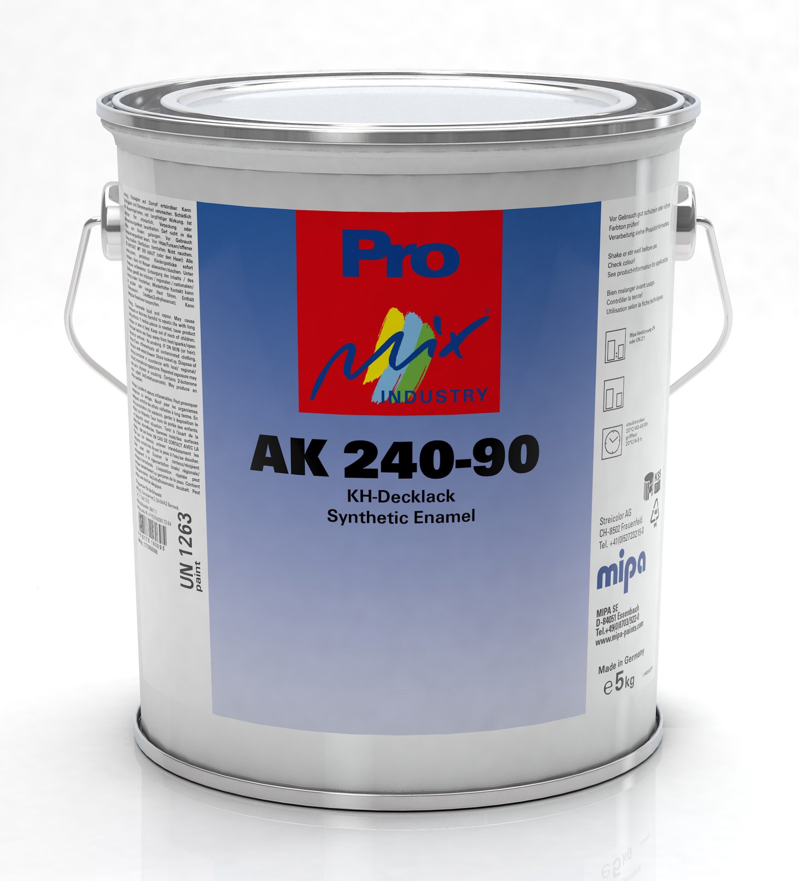 Pro Mix Industry AK 240-90 KH gloss top coat basic pack. (Mipa)