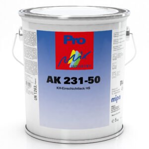 Pro Mix Industry AK 231-50 KH single-coat lacquer HS semi-gloss base pack. 5 kg (Mipa)