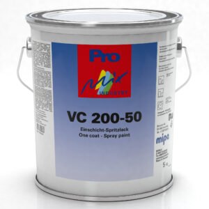 Pro Mix Industry VC 200-50 Single-coat spray lacquer, semi-gloss, basic pack. (Mipa)