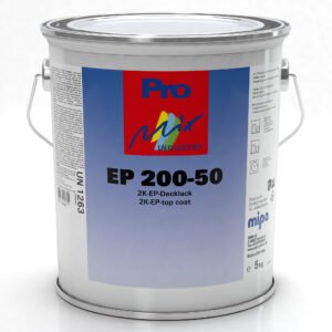 Pro Mix Industry EP 200-50 2K-EP semi-gloss top coat basic pack. (Mipa)