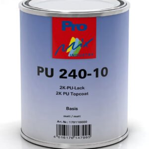 Pro Mix Industry PU 240-10 2K PU lacquer matt basic pack. (Mipa)