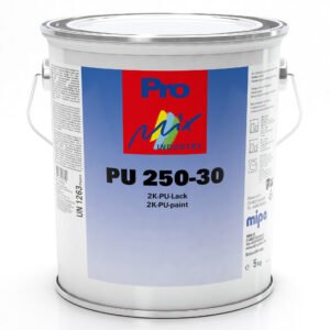 Pro Mix Industry PU 250-30 2K PU silk matt lacquer basic pack. (Mipa)