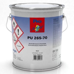 Pro Mix Industry PU 265-70 2K PU HS Industry chassis paint, silk gloss, basic pack. (Mipa)