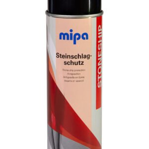 Mipa stone chip protection spray Black, can be painted over 500 ml