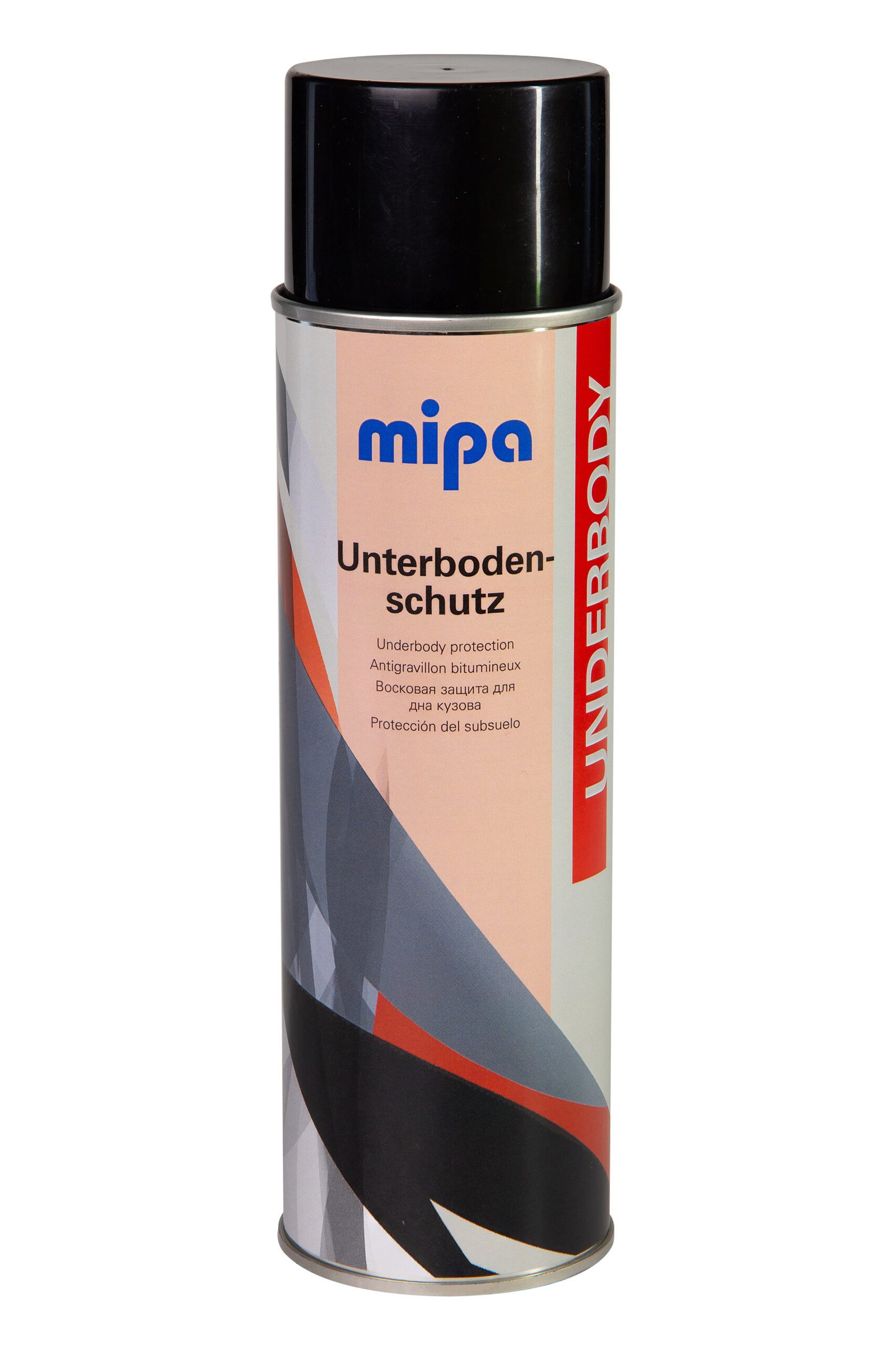 Mipa Underbody Protection Spray black bitumen-based 500 ml
