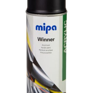 Mipa Winner Spray Acrylic Paint black silk gloss 400 ml
