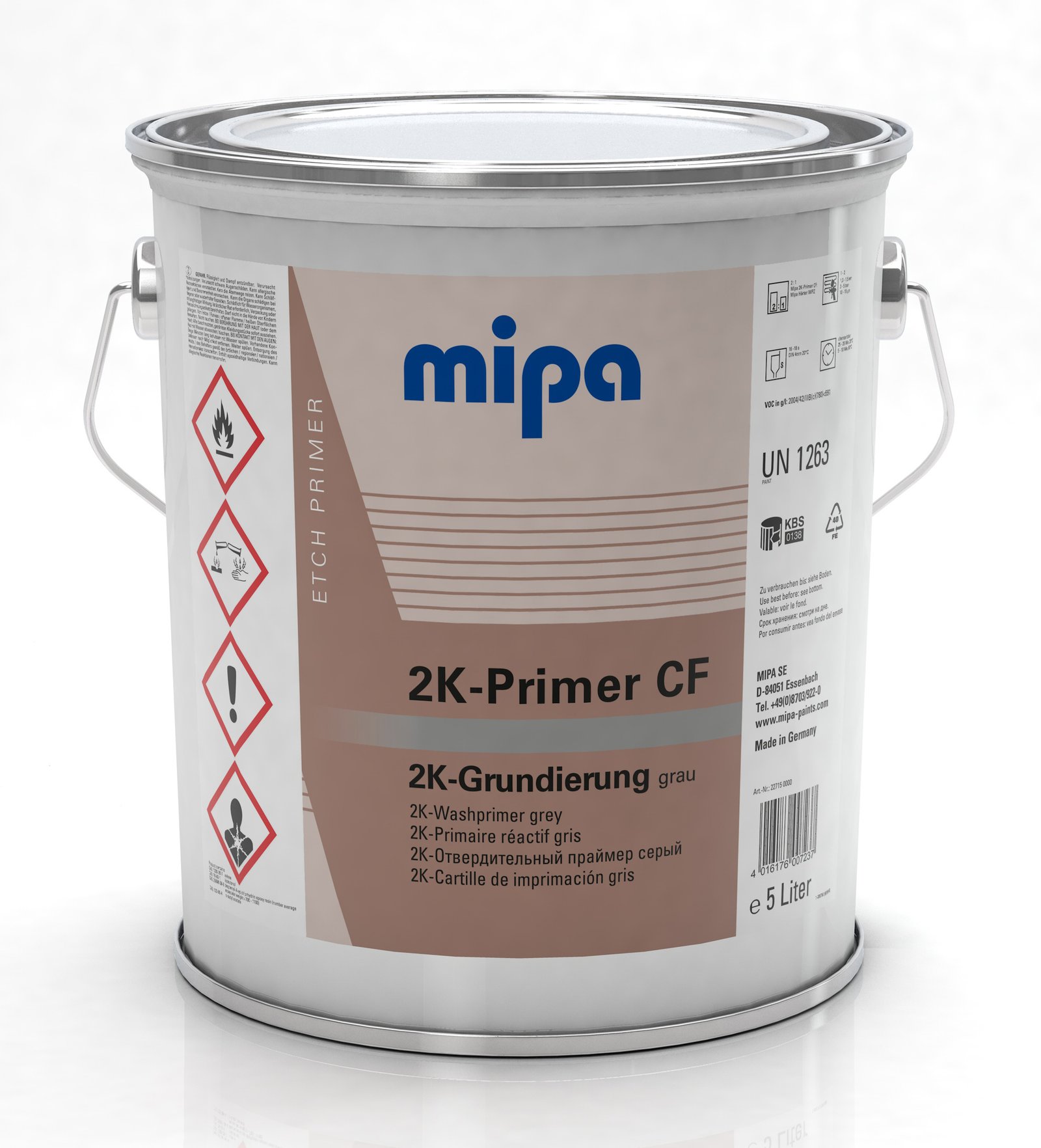 Mipa 2K Primer CF grey 5 l