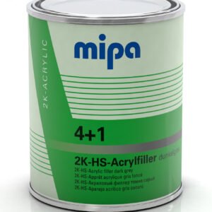 Mipa 4+1 Acrylic Filler HS dark grey (approx. RAL 7011)