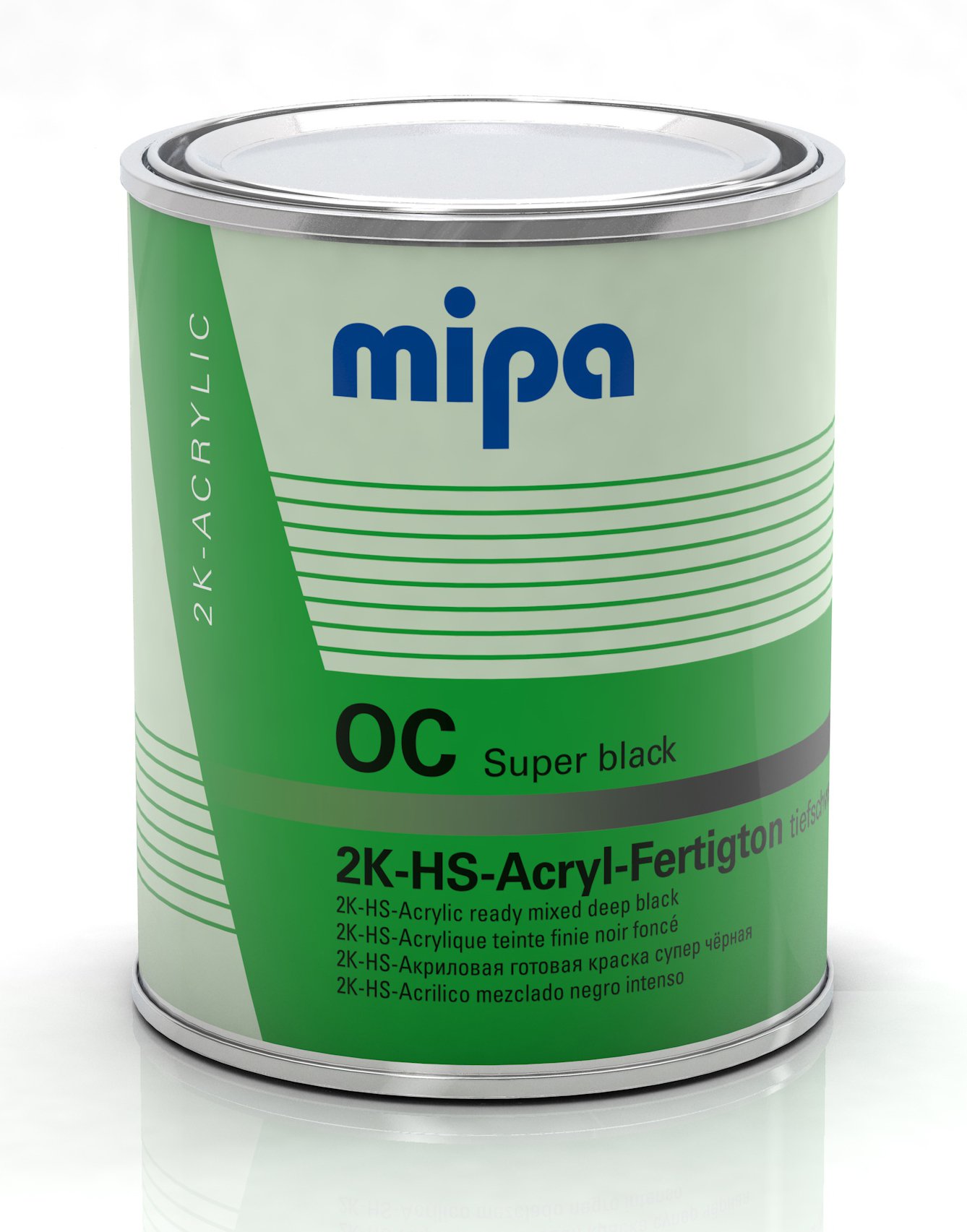 Mipa OC ready-mixed colour RM 1 l Standard colour Super Black