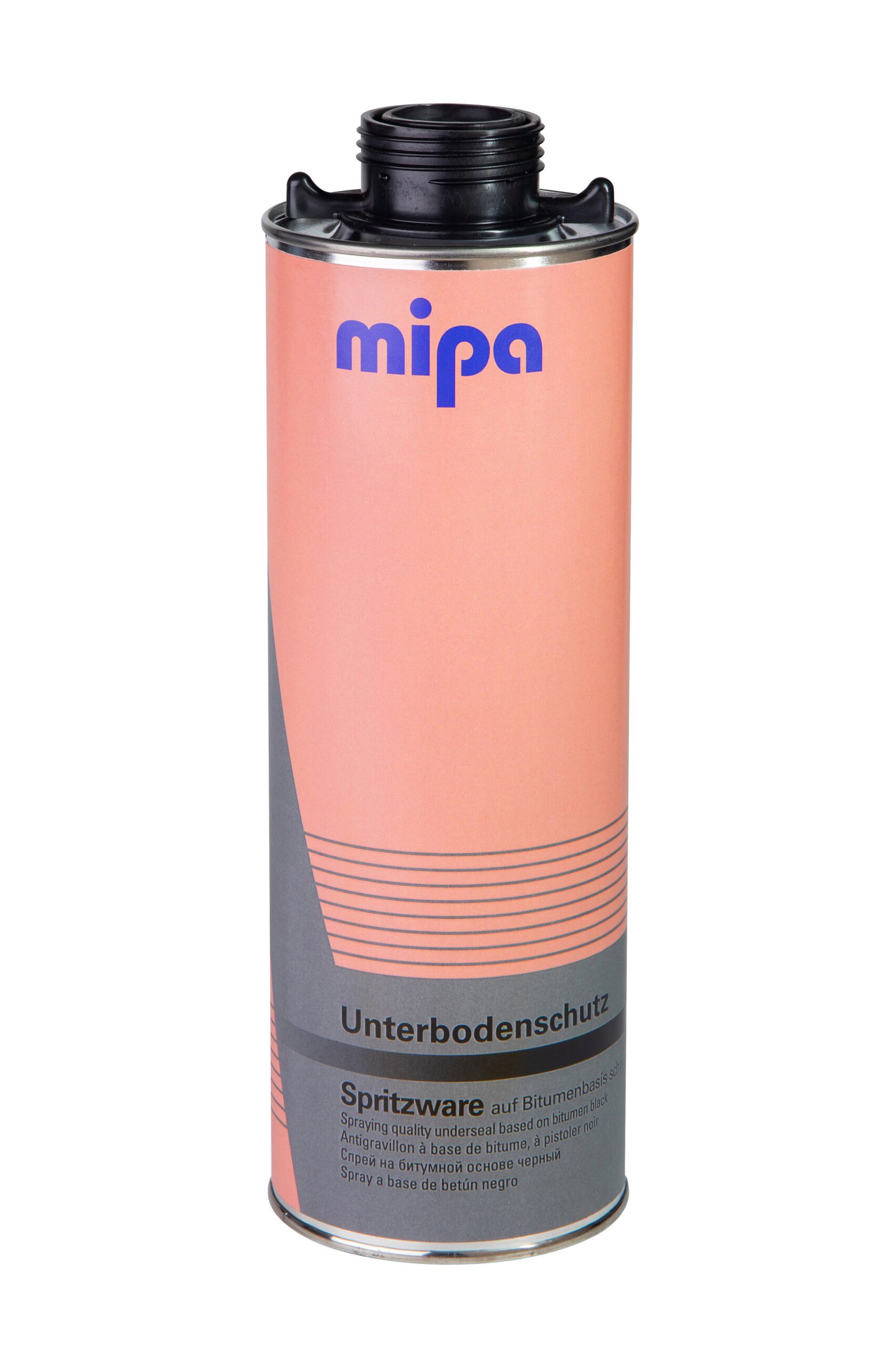 Mipa underbody protection black Bitumen-based spray 1 l