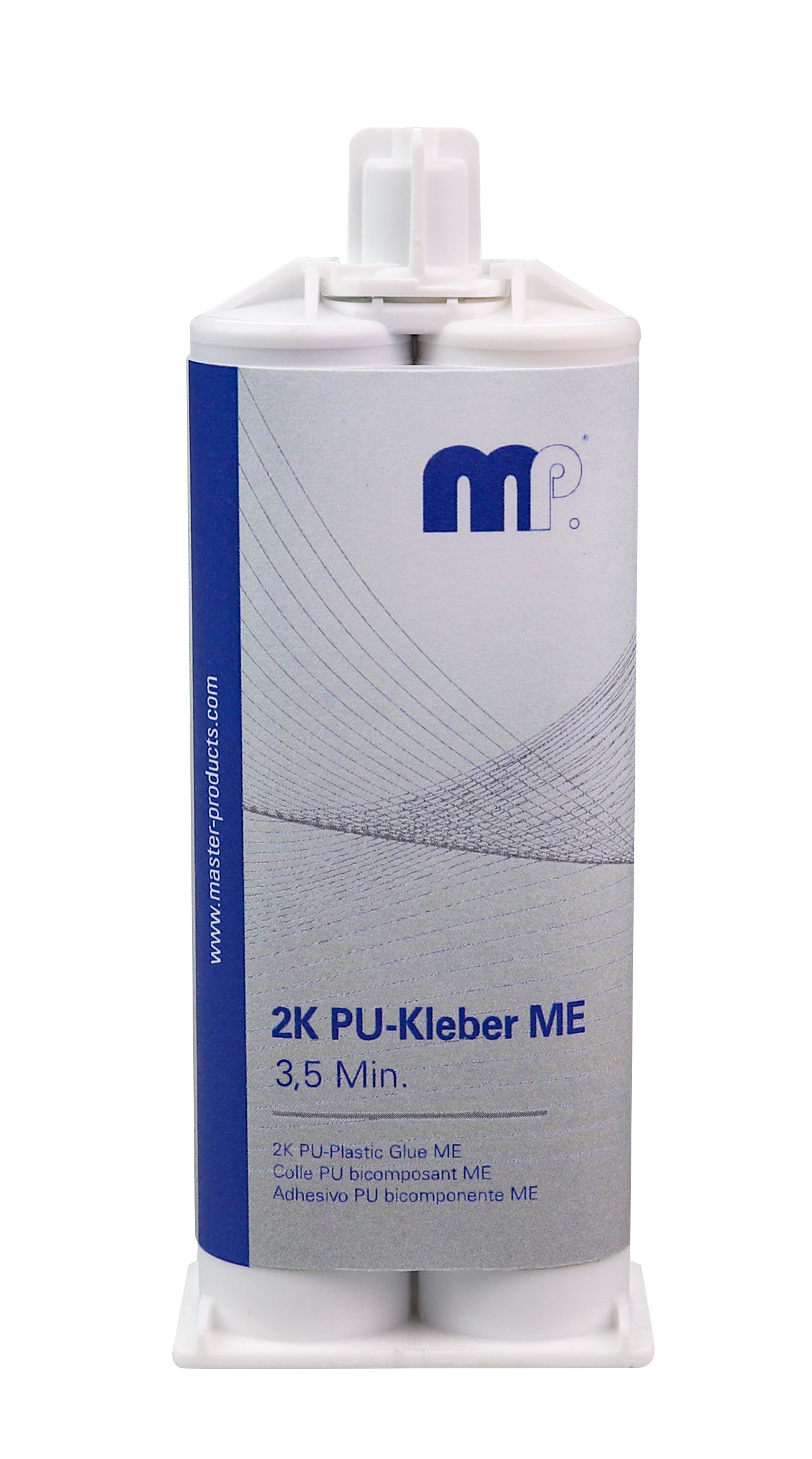 MP 2K-PU adhesive ME 3.5 min. 50 ml incl. 2 mixing nozzles (Mipa)
