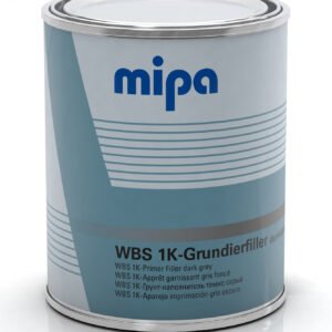 Mipa WBS 1K primer filler 1 l dark grey (approx. RAL 7011)