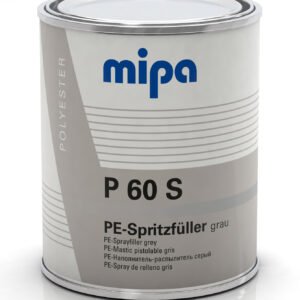 Mipa P 60 S grey 1 l Polyester thick-film spray filler incl. 50 ml hardener PS