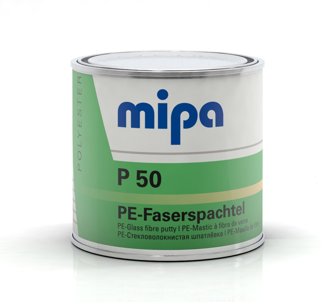 Mipa P 50 incl. hardener PE auto fibre filler
