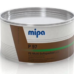 Mipa P 97 green 1.6 kg PE multi-soft filler incl. hardener
