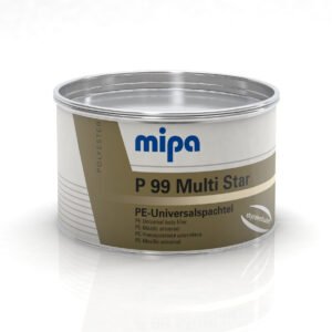 Mipa P 99 Multi Star styrene-reduced reduced PE car filler beige incl. hardener