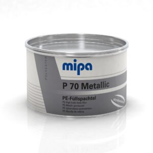 Mipa P 70 styrene-reduced 1 kg PE filler metallic incl. hardener