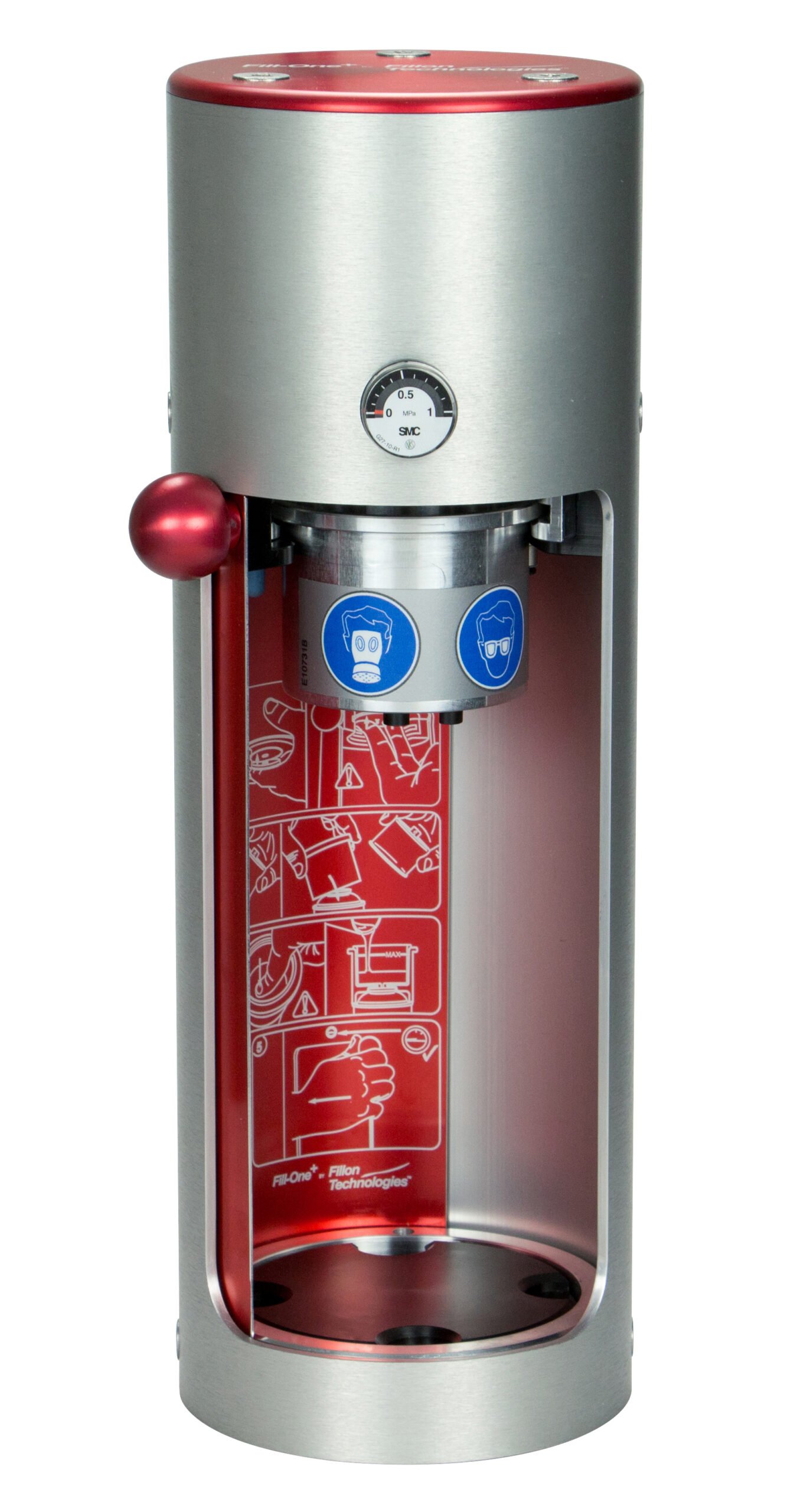 Spray can filling device F 1 (V3) 3rd generation (Mipa)