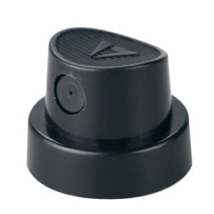 Spray head Round nozzle, standard (black/black) 10-piece pack (Mipa)