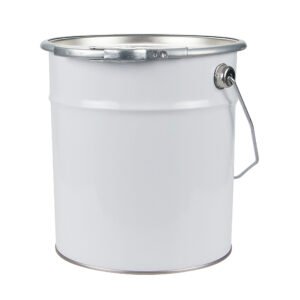 Empty bucket 5 l with lid blank on both sides (20 pcs/carton), 12 cartons/pallet (Mipa)