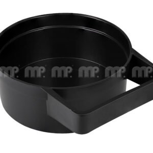 MP plasterer's tray, black with handle 18 x 7.5 cm (Mipa)