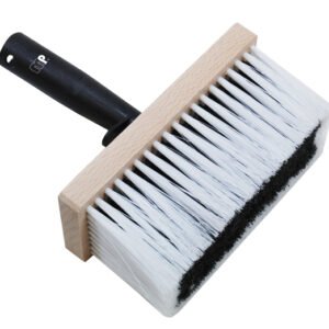 MP ceiling brush standard Size 7 x 17 cm, plastic bristles, wooden body, plastic handle (Mipa)