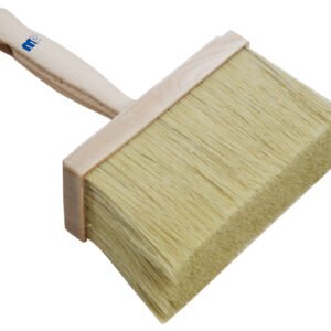 MP Professional Ceiling Brush Size 7 x 17 cm, light bristle mixture, wooden body, wooden handle (Mipa)