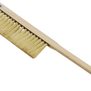MP Professional Painter's Duster 1 row, light-coloured Chinese bristles, wooden body, wooden handle (Mipa)
