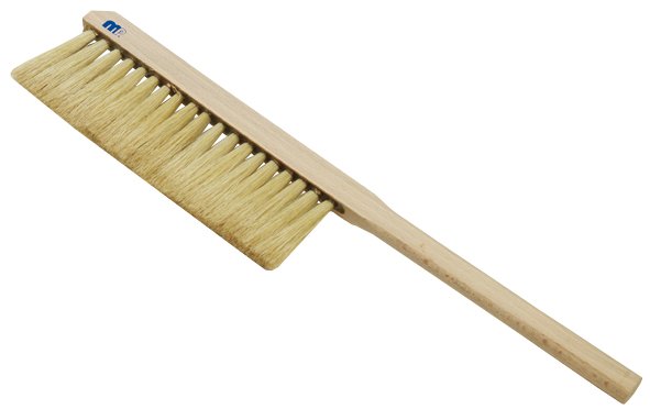 MP Professional Painter's Duster 1 row, light-coloured Chinese bristles, wooden body, wooden handle (Mipa)