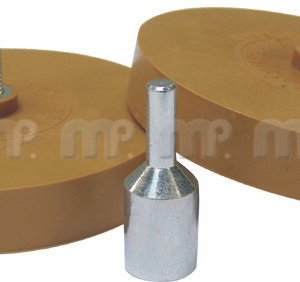 MP film eraser set, yellow 88 mm (2 discs + 1 adapter) (Mipa)