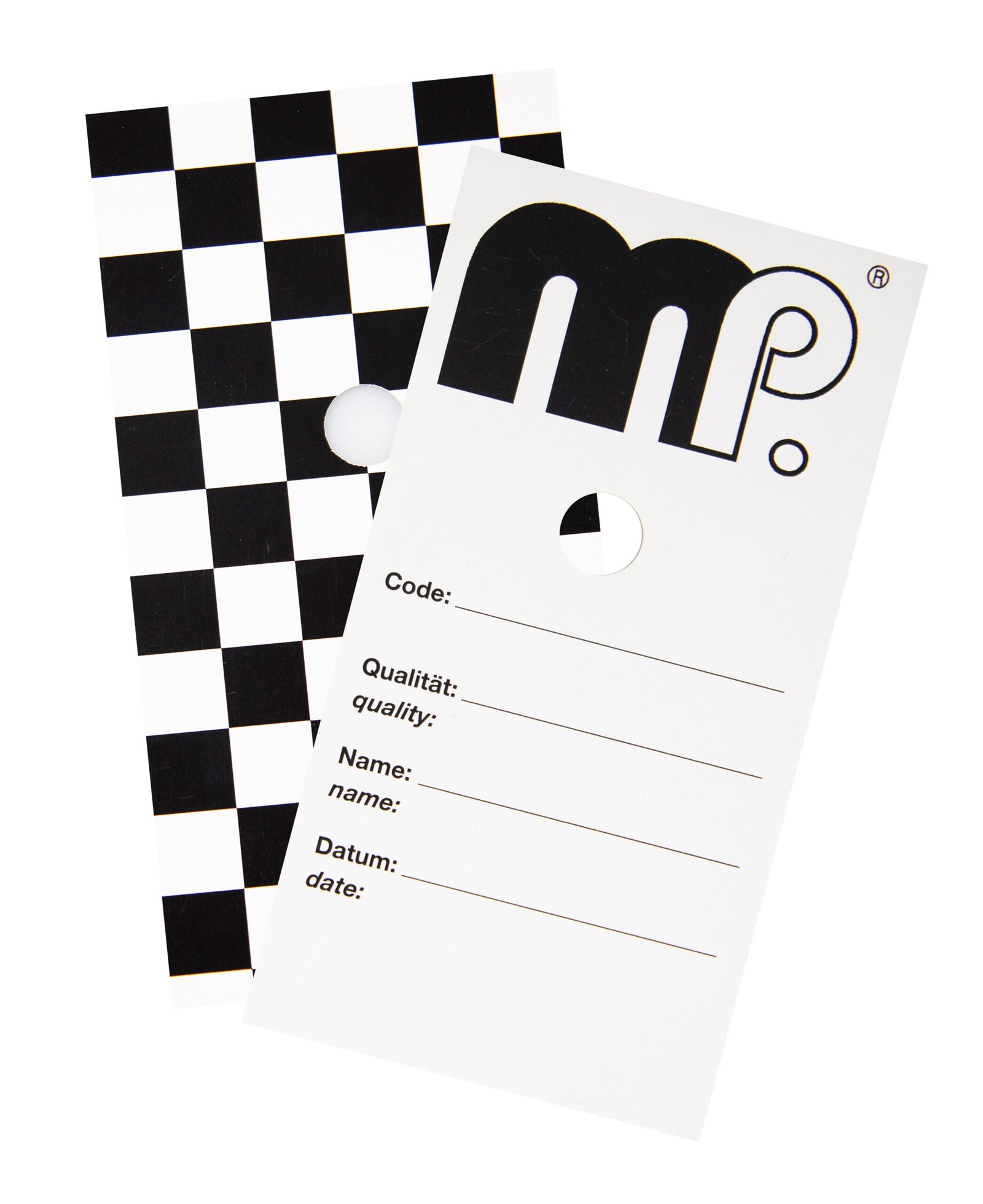 MP spray pattern card Paper 7 x 13.5 cm (Mipa)