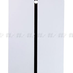 MP spray pattern card light grey Metal 15 x 10.5 cm (Mipa)