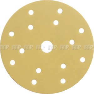 MP grinding disc "GoldFilm" 6/7 holes/ 150 mm/ Velcro P 1000 (Mipa)